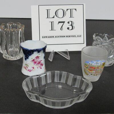 Toothpick Holders, Shot Glass, Nut or Mint Dish