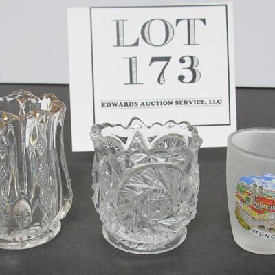 Toothpick Holders, Shot Glass, Nut or Mint Dish