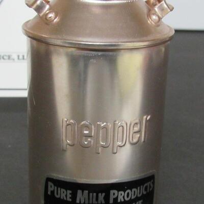 Vintage Copper Lot, World's Fair Ashtray, Mackanaw Island Area Ashtray, Pepper Milk Can Shaker