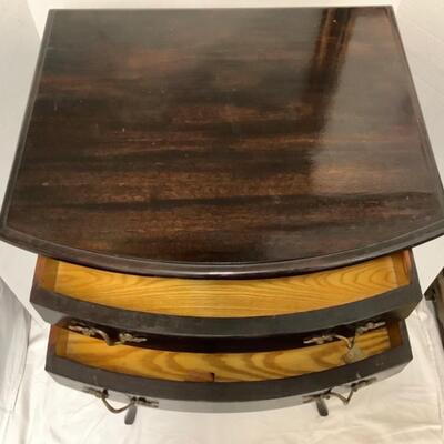 D1177 J. Horner Furniture Co. Pine Bow Front Stand