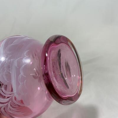[112] VINTAGE | Hand Painted | Pink Sugar Shaker