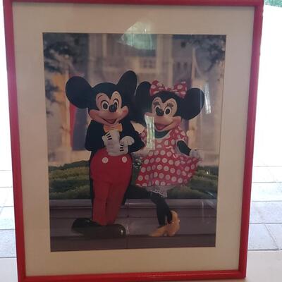 Mickey and Minnie Mouse Frame