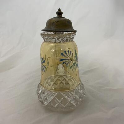 [116] ANTIQUE | 1890s | Hand Painted | Block Band Syrup 