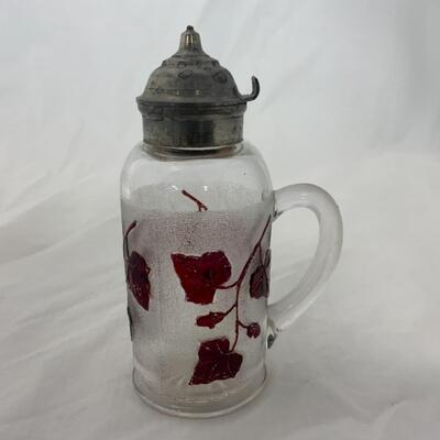 [127] ANTIQUE | 1880s | Ivy in the Snow | Syrup