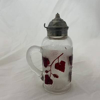 [127] ANTIQUE | 1880s | Ivy in the Snow | Syrup