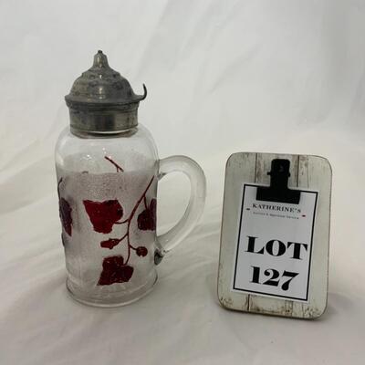 [127] ANTIQUE | 1880s | Ivy in the Snow | Syrup