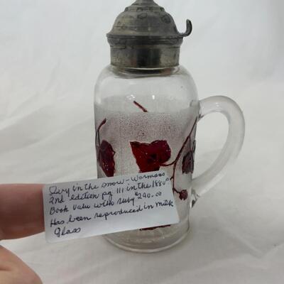 [127] ANTIQUE | 1880s | Ivy in the Snow | Syrup
