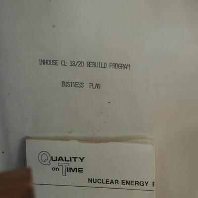 Lot 55 IBM and G.E. Nuclear program