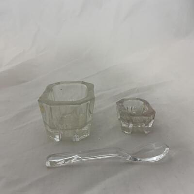 [133] VINTAGE | Covered Dish | Master Salt | Salt Dip | Cellar