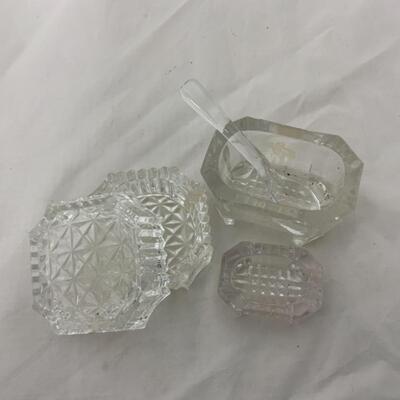 [133] VINTAGE | Covered Dish | Master Salt | Salt Dip | Cellar