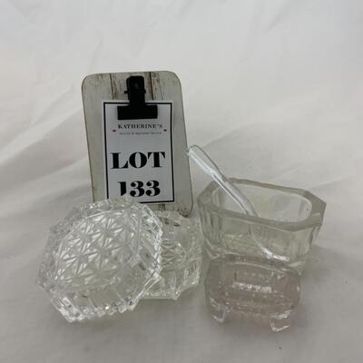 [133] VINTAGE | Covered Dish | Master Salt | Salt Dip | Cellar
