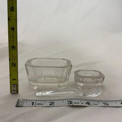 [133] VINTAGE | Covered Dish | Master Salt | Salt Dip | Cellar