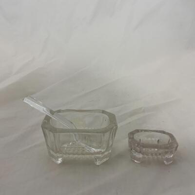 [133] VINTAGE | Covered Dish | Master Salt | Salt Dip | Cellar