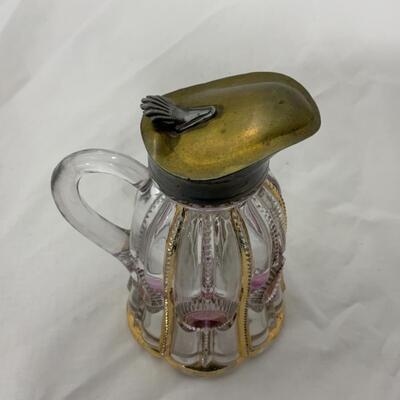 [135] ANTIQUE | Cranberry and Gold Accent | Syrup