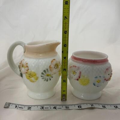 [137] ANTIQUE | 1890s | Consolidated Glass Cosmos | Two Shakers