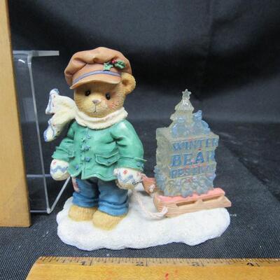 James cherished Teddies figurine going My Way for the Holidays!