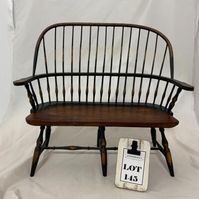 [145] Primitive-Inspired Doll Bench