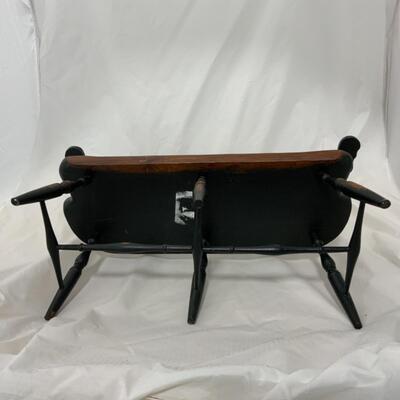 [145] Primitive-Inspired Doll Bench