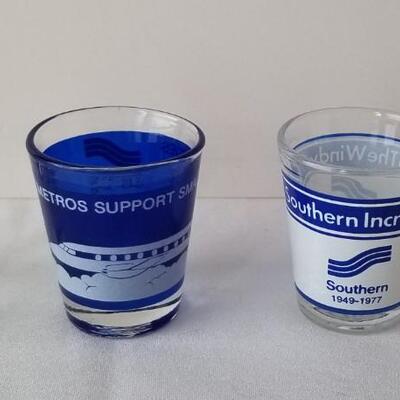Lot #33  Airline shot glass lot - 1970's