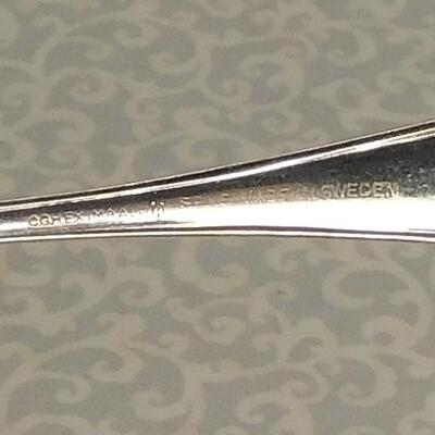 Vintage Silver Plate Spoon, Made in Sweden