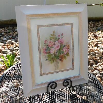 Picture of a Flower Bouquet Framed for the Wall