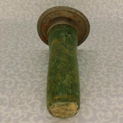 Vintage Bottle Capper, Eazy Protecto, Green Wood Handle