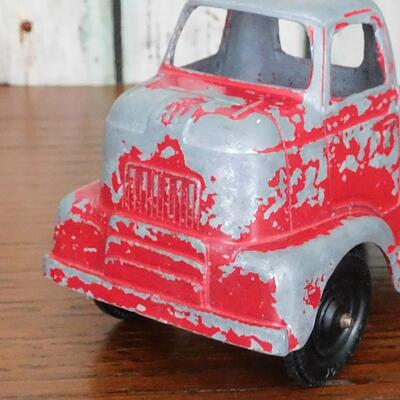 Vintage Red Tootsietoy Truck, Chicago 24, Well Used