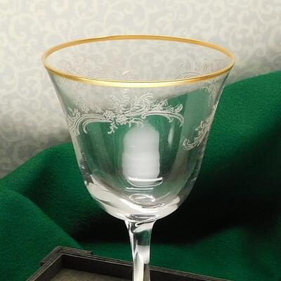 Vintage Cordial Glass, Marked, Liqueur, Small Wine Glass