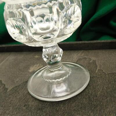 Vintage Cordial Glass, Colony Crown Pattern, Liqueur, Small Wine Glass