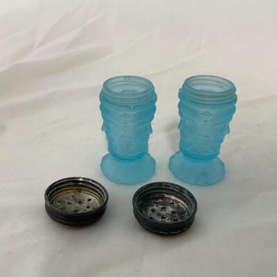 [153] VINTAGE | LG Wright | Three Face Mist Blue | Salt and Pepper