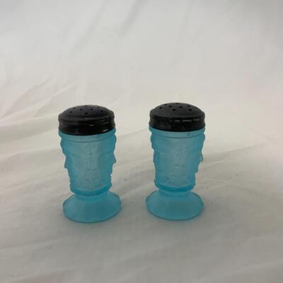 [153] VINTAGE | LG Wright | Three Face Mist Blue | Salt and Pepper
