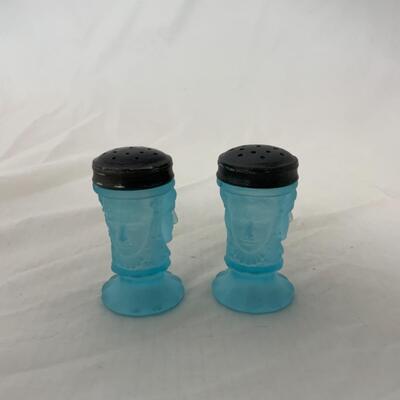 [153] VINTAGE | LG Wright | Three Face Mist Blue | Salt and Pepper