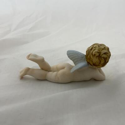[155] VINTAGE | Three Ceramic Angels | Cherubs
