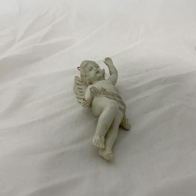 [155] VINTAGE | Three Ceramic Angels | Cherubs