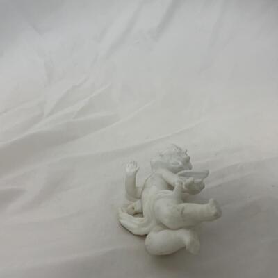 [155] VINTAGE | Three Ceramic Angels | Cherubs