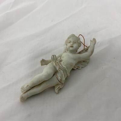 [155] VINTAGE | Three Ceramic Angels | Cherubs