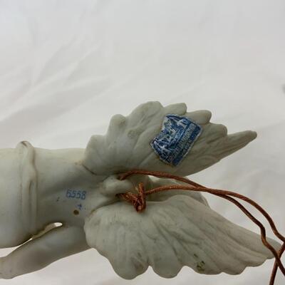 [155] VINTAGE | Three Ceramic Angels | Cherubs