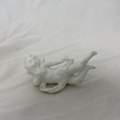 [155] VINTAGE | Three Ceramic Angels | Cherubs