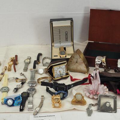 Lot 68 Watches and Lenox hand
