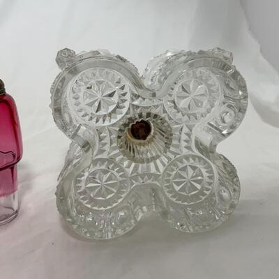 [160] ANTIQUE | 1870s | Condiment Set | Cruet Set