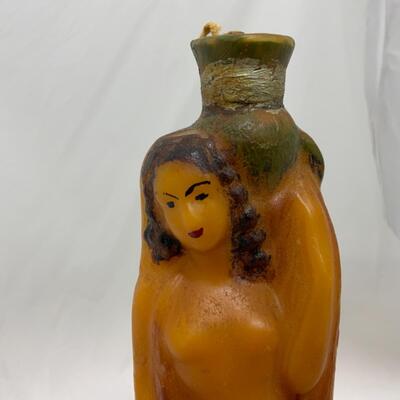 [167] VINTAGE | Nude Figure Candle | 13.25â€ Tall