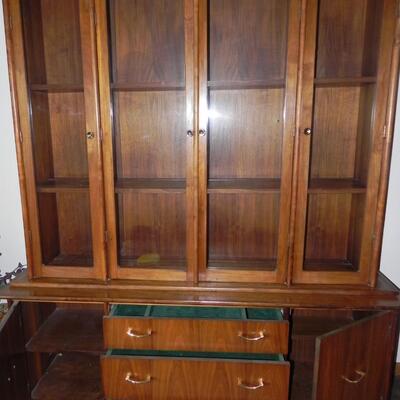 LOT 55 CHINA CABINET