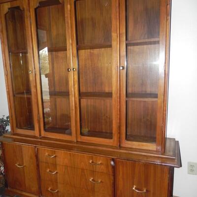 LOT 55 CHINA CABINET