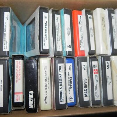 LOT 73 LP'S & 8TRACKS