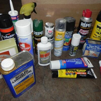 LOT 90 AUTO AND HOUSE PROJECT CHEMICALS 