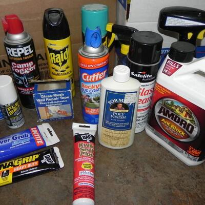 LOT 90 AUTO AND HOUSE PROJECT CHEMICALS 
