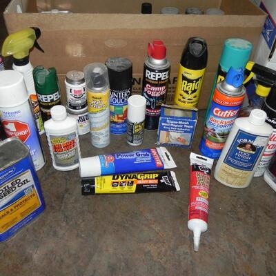 LOT 90 AUTO AND HOUSE PROJECT CHEMICALS 