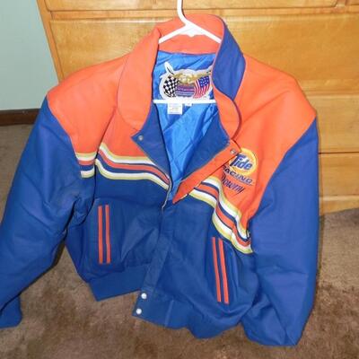 LOT 104 TIDE RACING LEATHER COAT