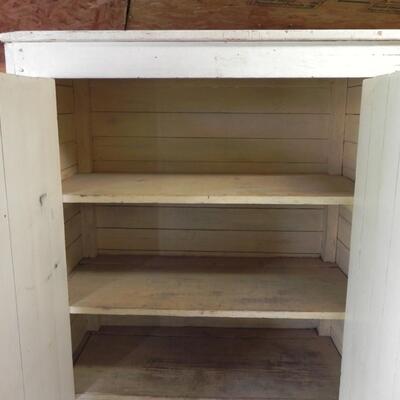 LOT 43 VINTAGE FARM CABINET