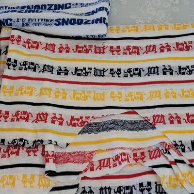 Lot 188: Vintage Knit Fabric (around 2 yards or less each)
